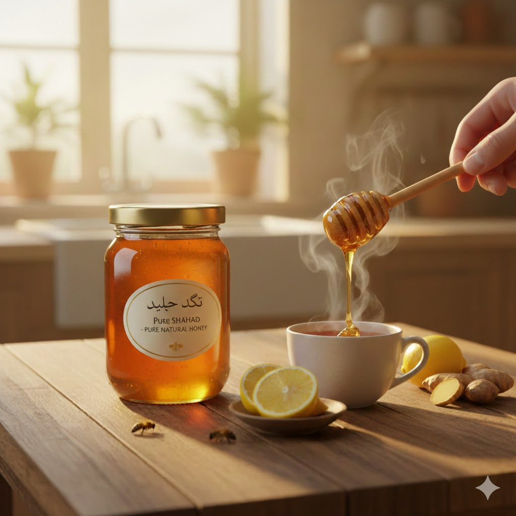 Pure Desi Honey | Original Shehad for Immunity, Energy & Daily Health